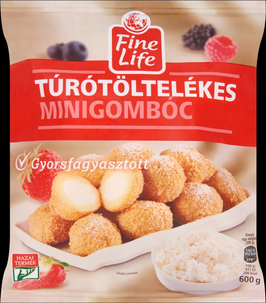 Fine Life Túrótöltelékes mini gombóc